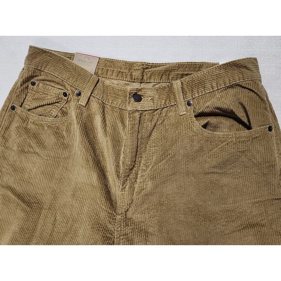 Levi's low pro Mid rise pants waist 32'' length 30'' corduroy - Picture 3 of 6